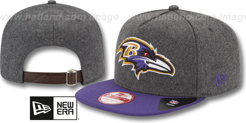 NFL Baltimore Ravens NE Strapback Hat #01